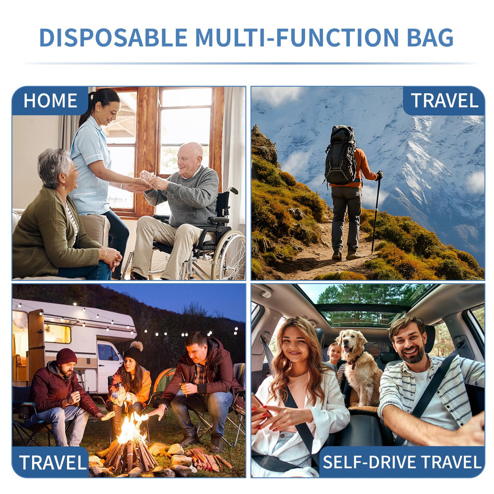 Artojoy palm-size foldable bags for compact, organized storage.