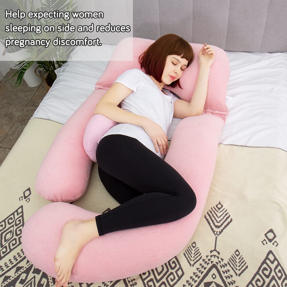 AS AWESLING pillow provides padding during post-surgery recovery.