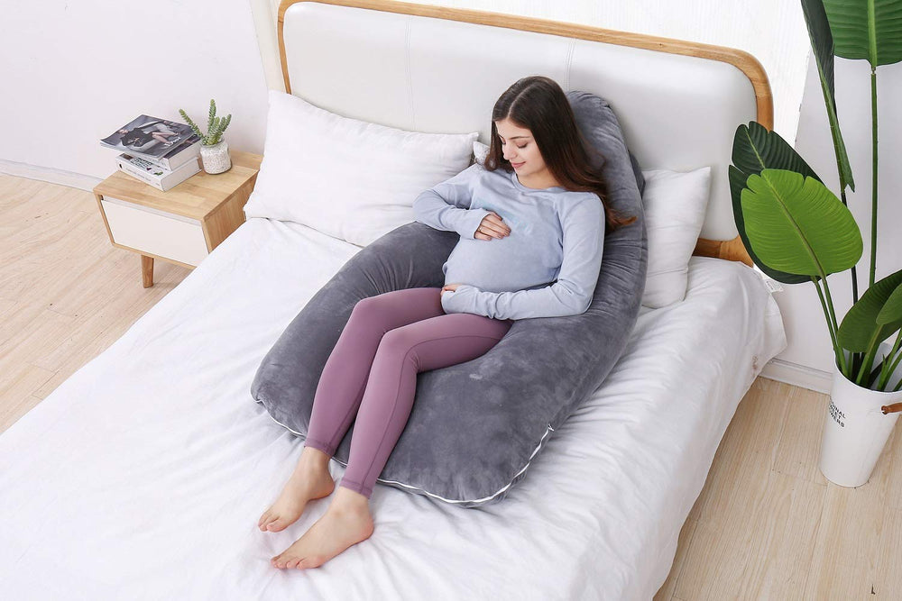 AS AWESLING pillow supports comfort through different pregnancy stages.