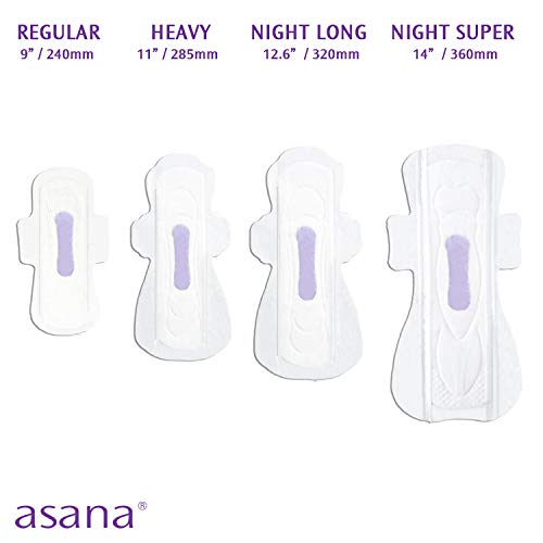 Heavy flow 42-count pads for reliable protection