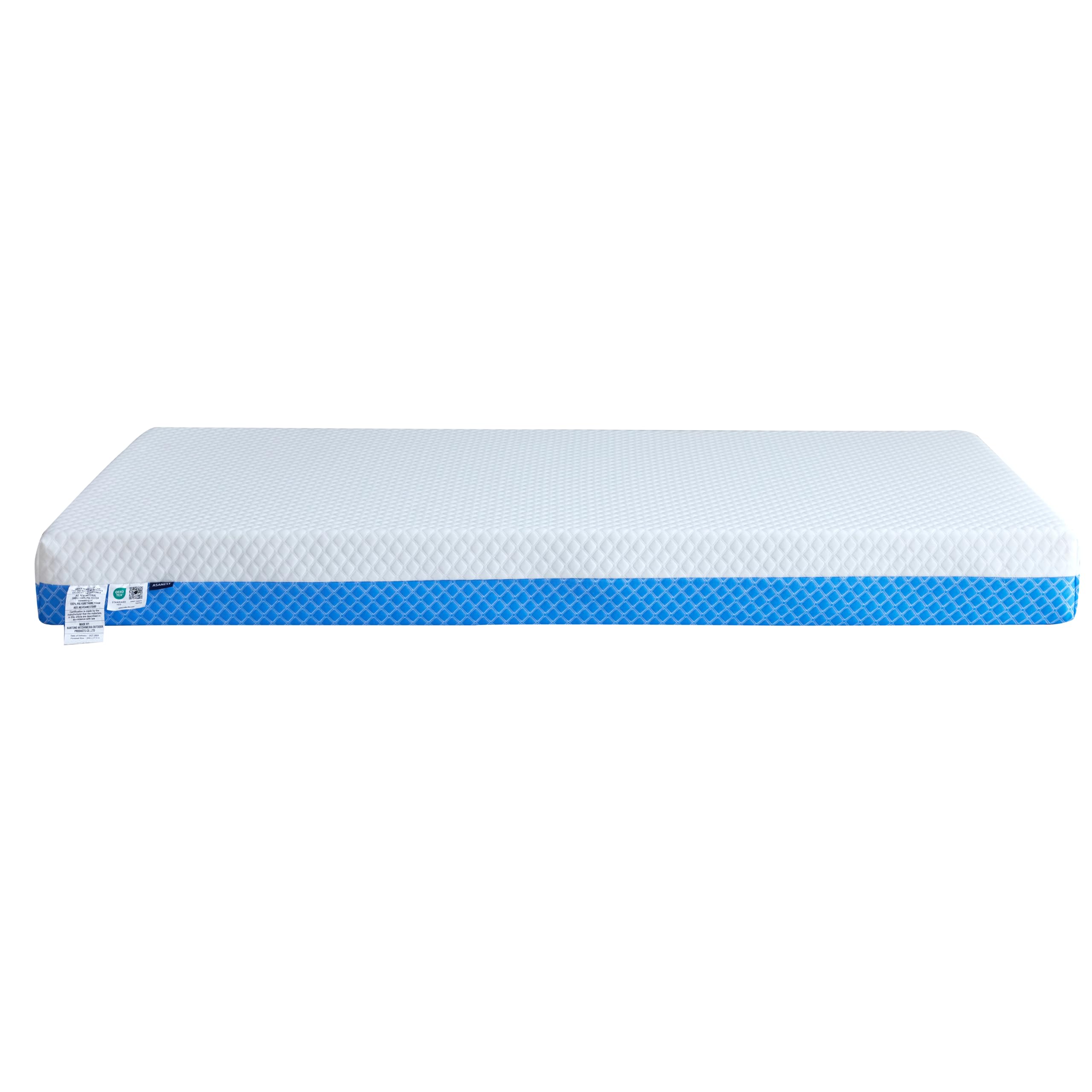 ASANEST memory foam mattress supports baby’s night sleep and comfort