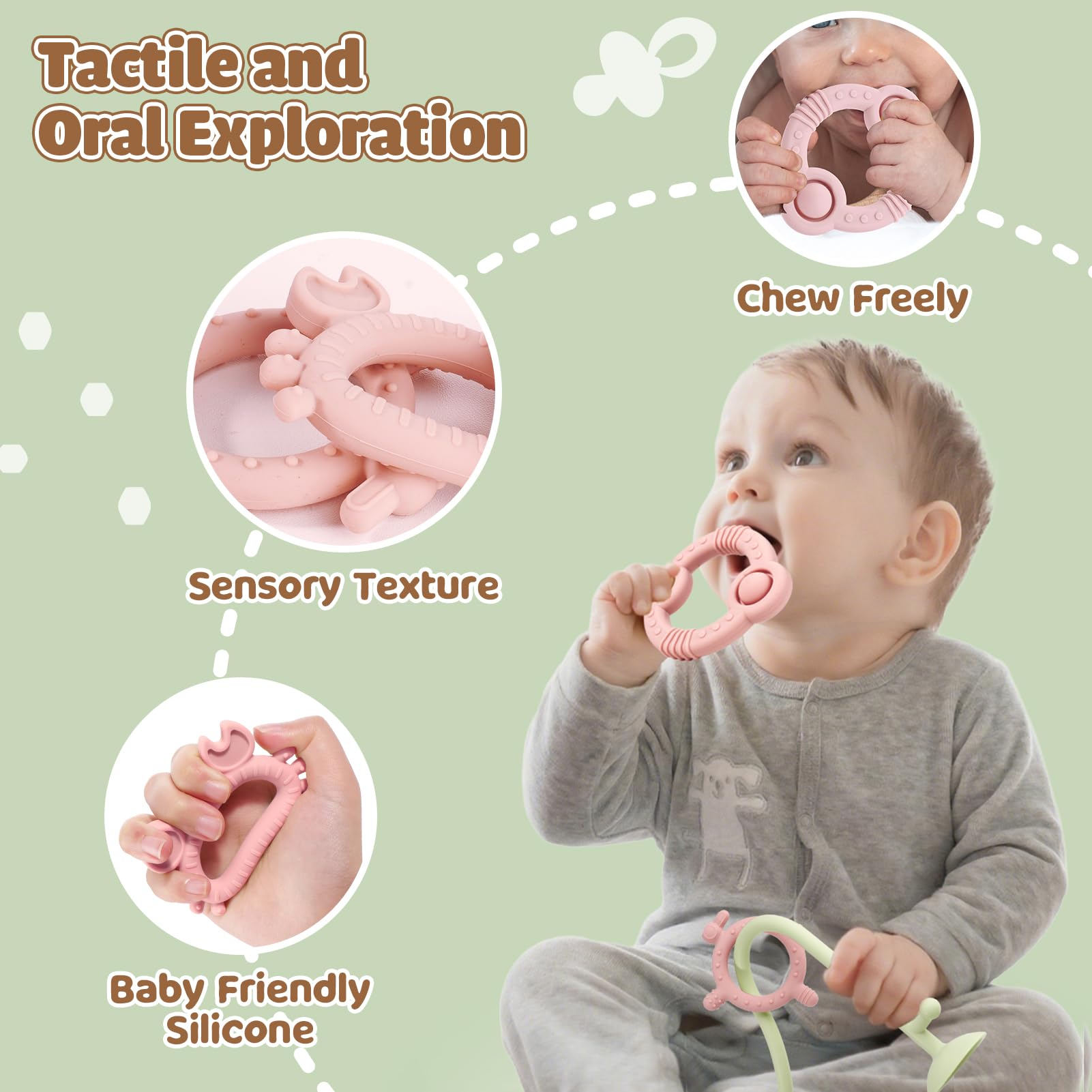 Ascnduup BPA-free silicone and birch wood ensure safe, easy cleaning.
