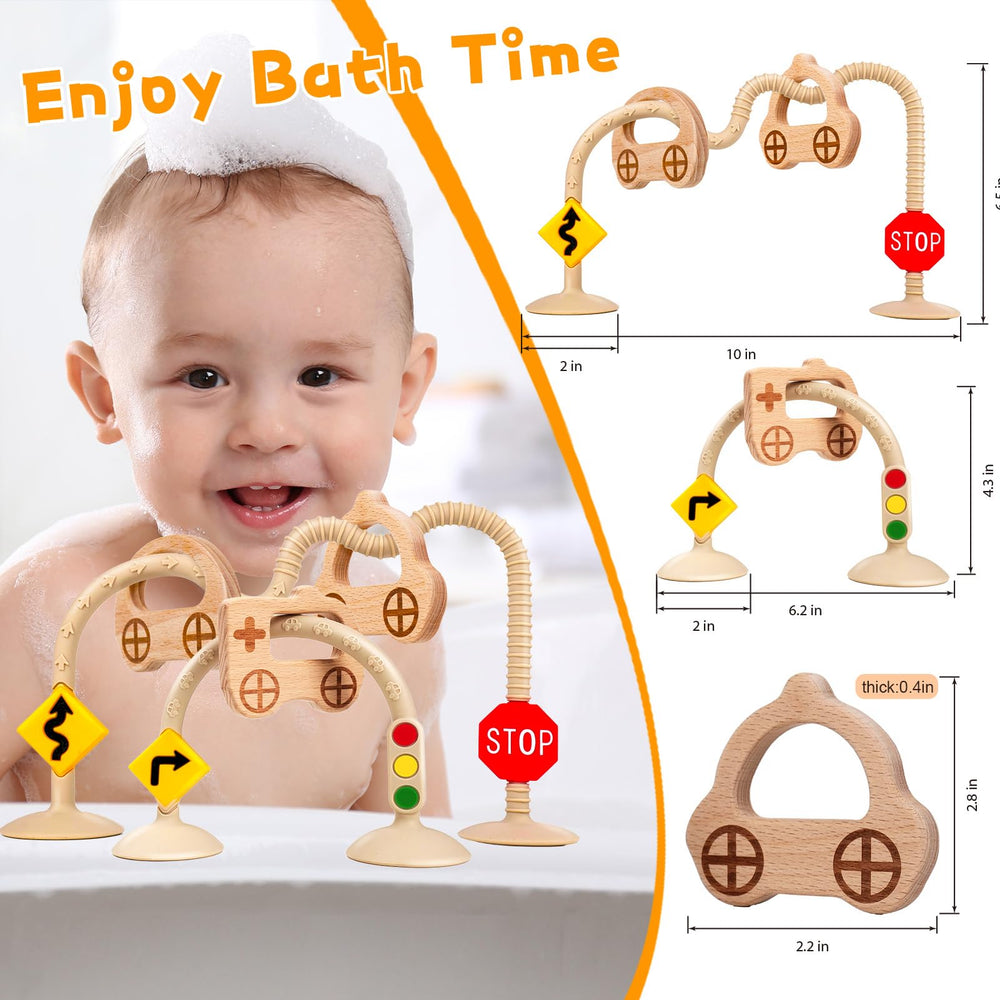 Ascnduup detachable toy is easy to wash, ideal for tub or table play.