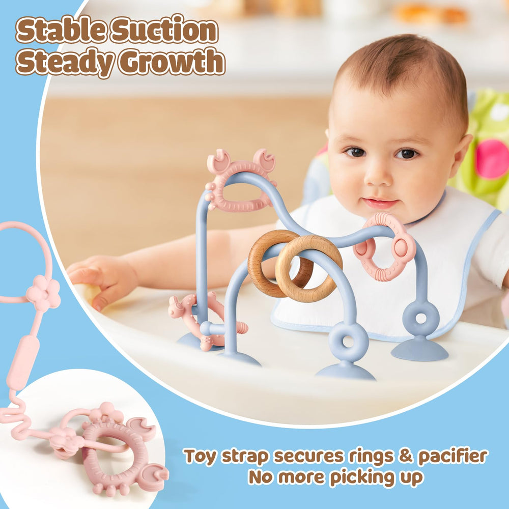 Ascnduup adjustable straps let you grow the setup with baby.
