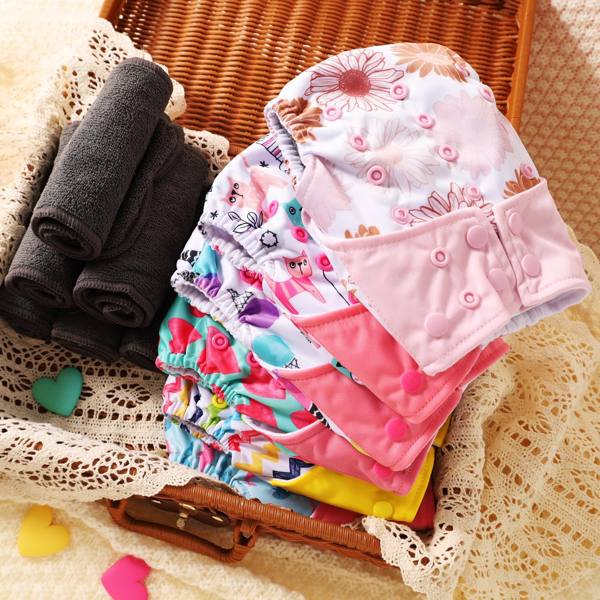 Asenappy Blossom gift-ready packaging ideal for baby showers