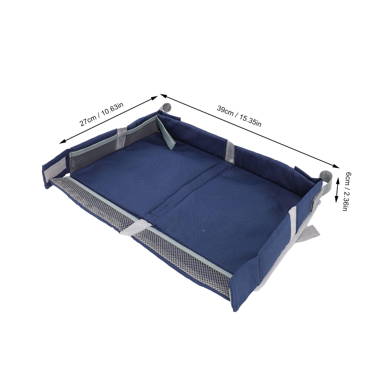 Asixxsix spill-proof tray design helps keep surfaces neat.