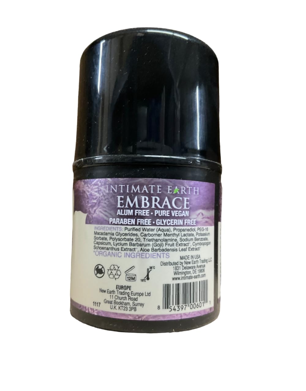 ASK GRANDPA GOURMET COFFEES Intimate Earth Embrace application pump showing easy serum use