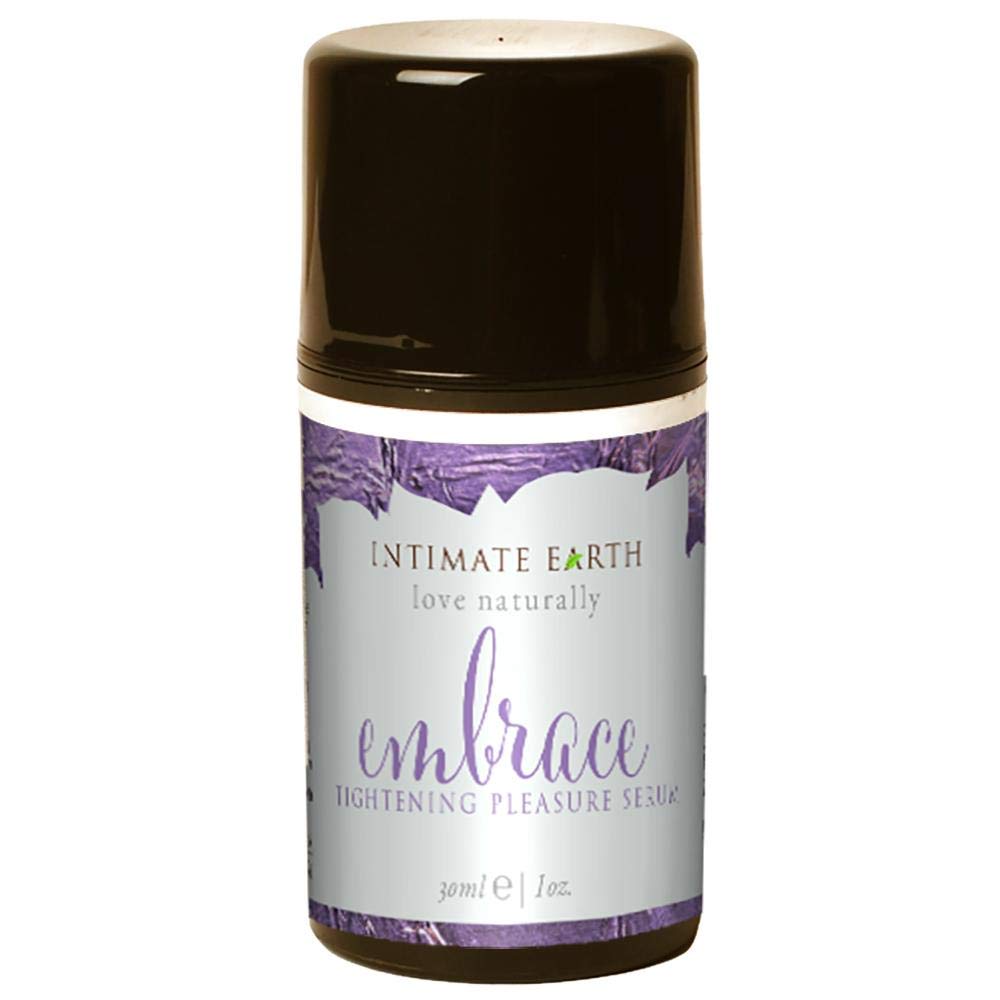 ASK GRANDPA GOURMET COFFEES Intimate Earth Embrace bottle close-up for daily tightening ritual