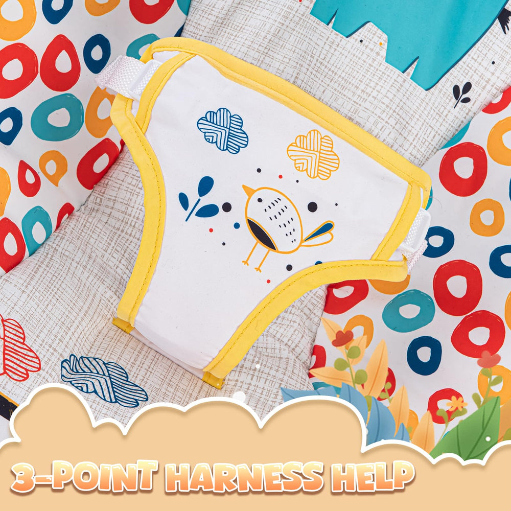 AskCat Baby Bouncer suitable for infants 0-6 months and 6-20 lbs.