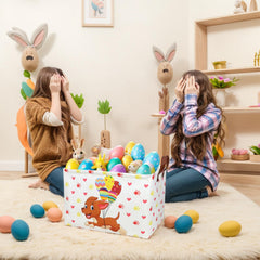 ASKETAM empty gift storage basket showcases versatile home organization