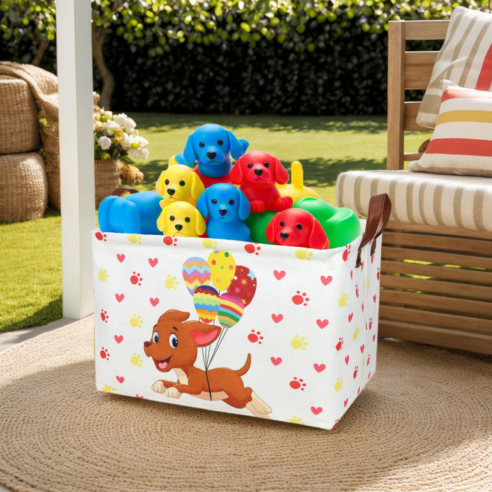 ASKETAM large-capacity Easter gift basket with bright fade-resistant patterns