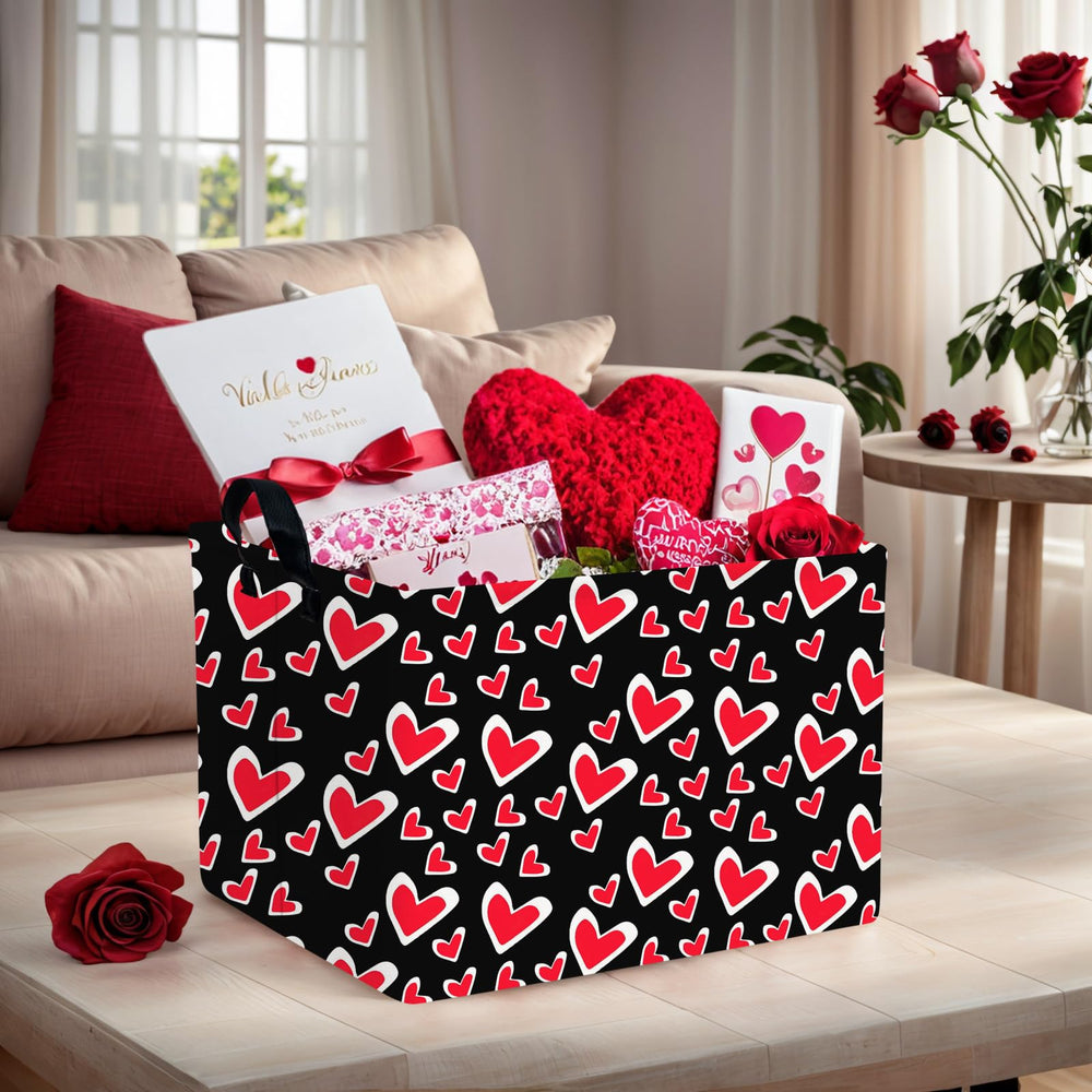 ASKETAM valentine bin cotton canvas material for durable storage