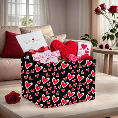 ASKETAM valentine bin cotton canvas material for durable storage