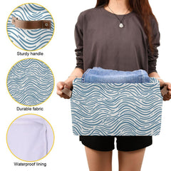 Aslsiy collapsible storage basket saves space when stored.