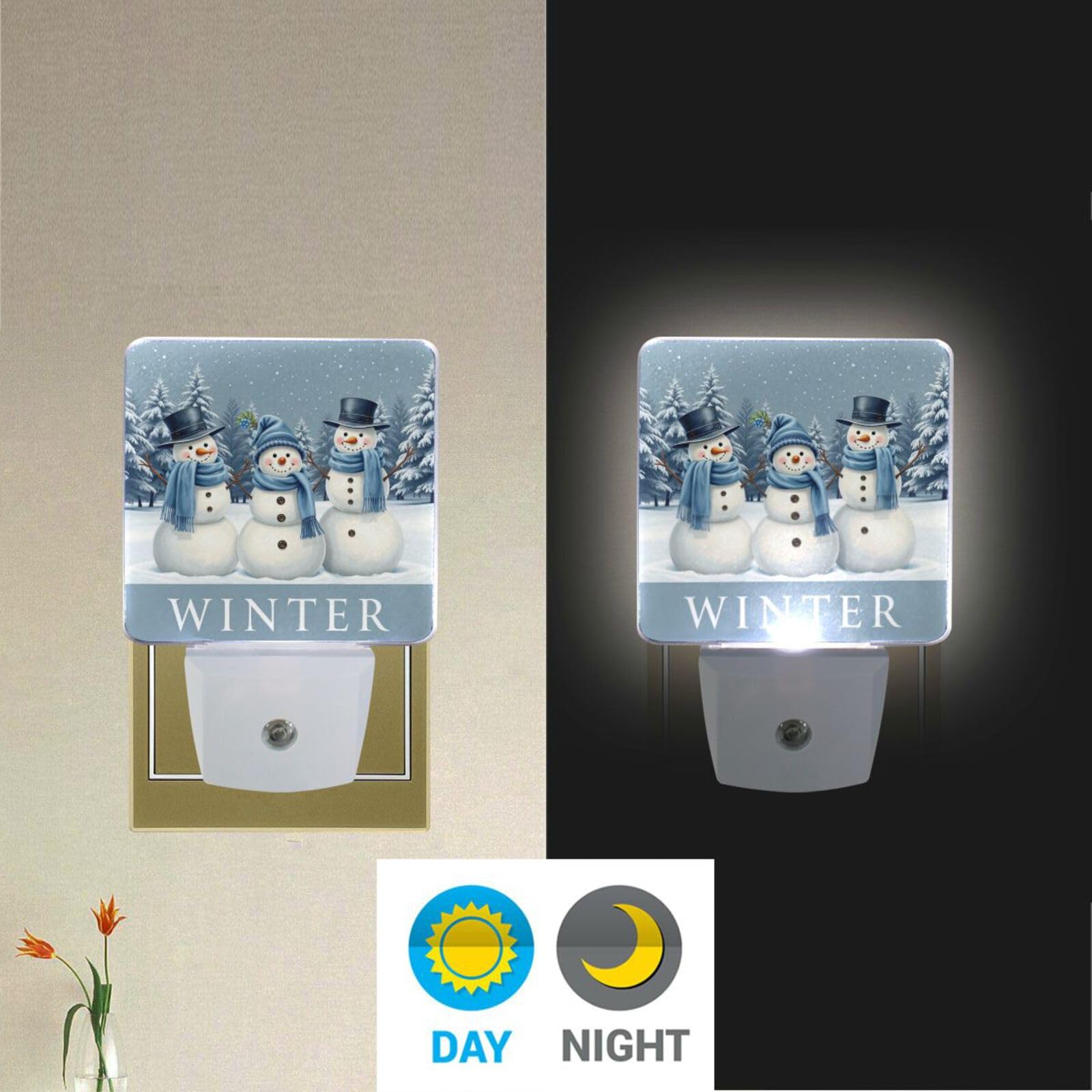 Aslsiy energy-saving night light uses 0.5W for discreet illumination.