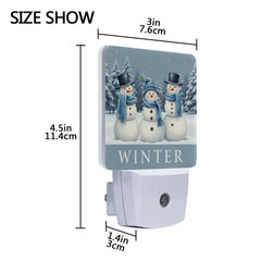 Aslsiy night light placed in nursery or hallway to guide steps safely at night.
