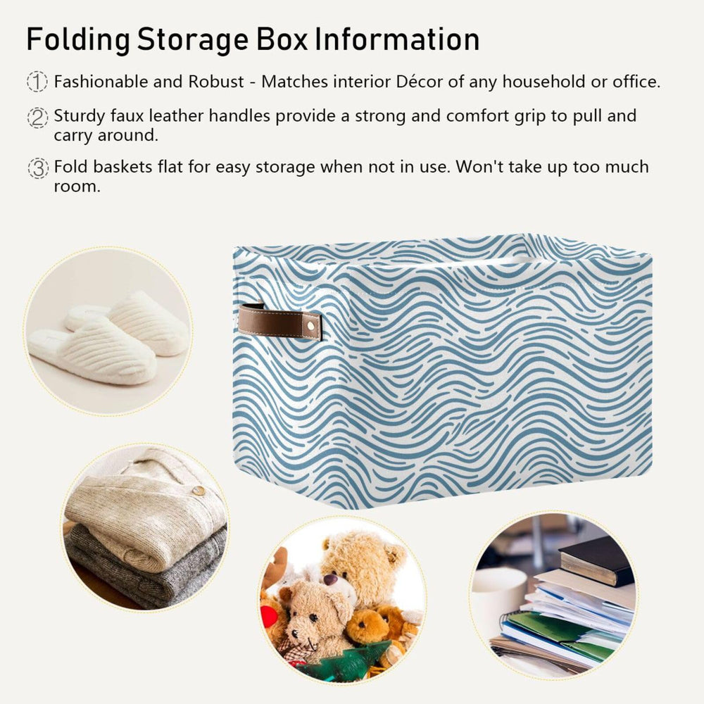 Aslsiy storage basket features a steel ring top for durability.