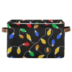 Aslsiy storage basket large-capacity view for laundry and toys.