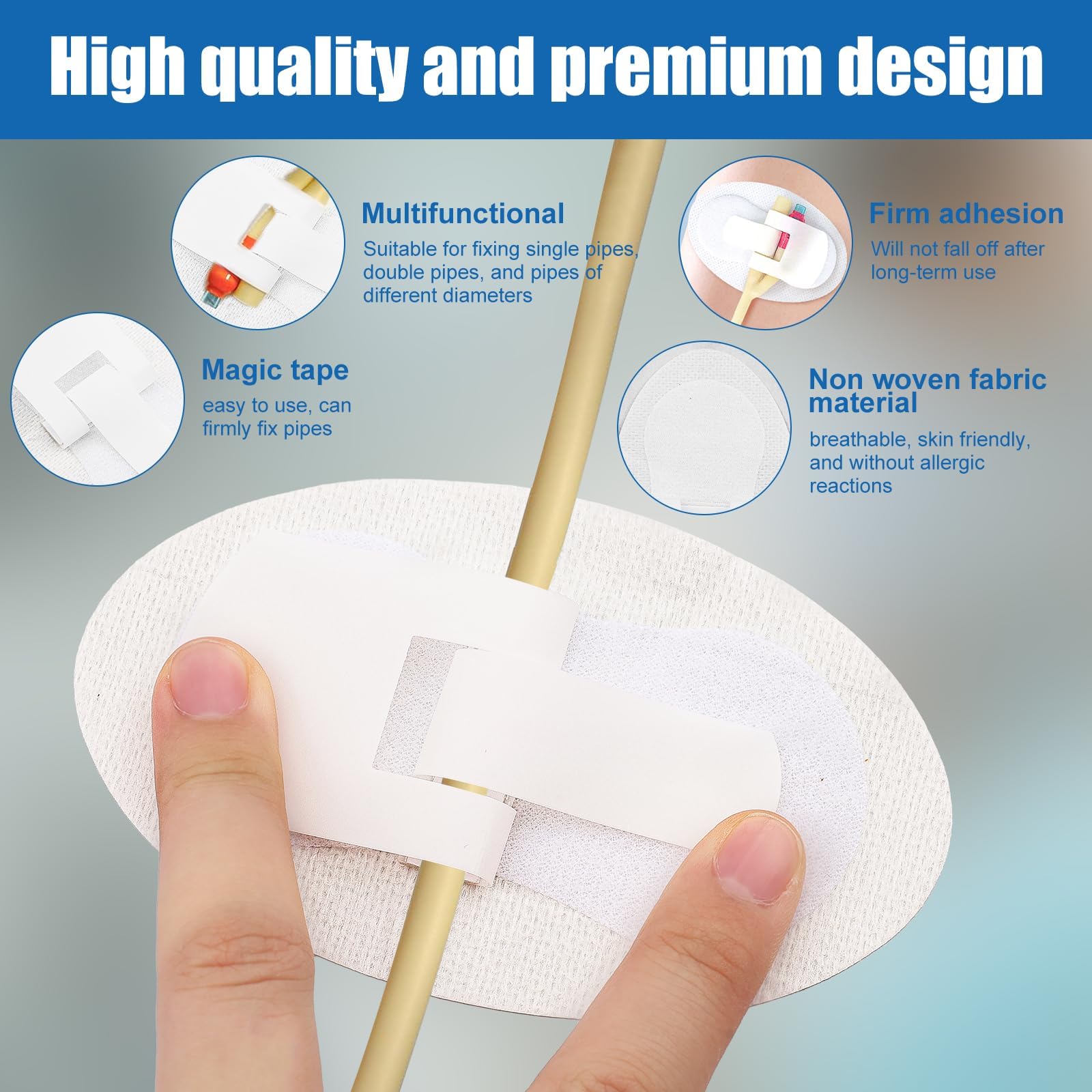 Asofelk adhesive backing peel-off makes quick, tool-free application easy.