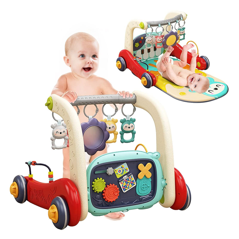 Asou Baby Gym Play Mat 2-in-1 overview supports early play and development.