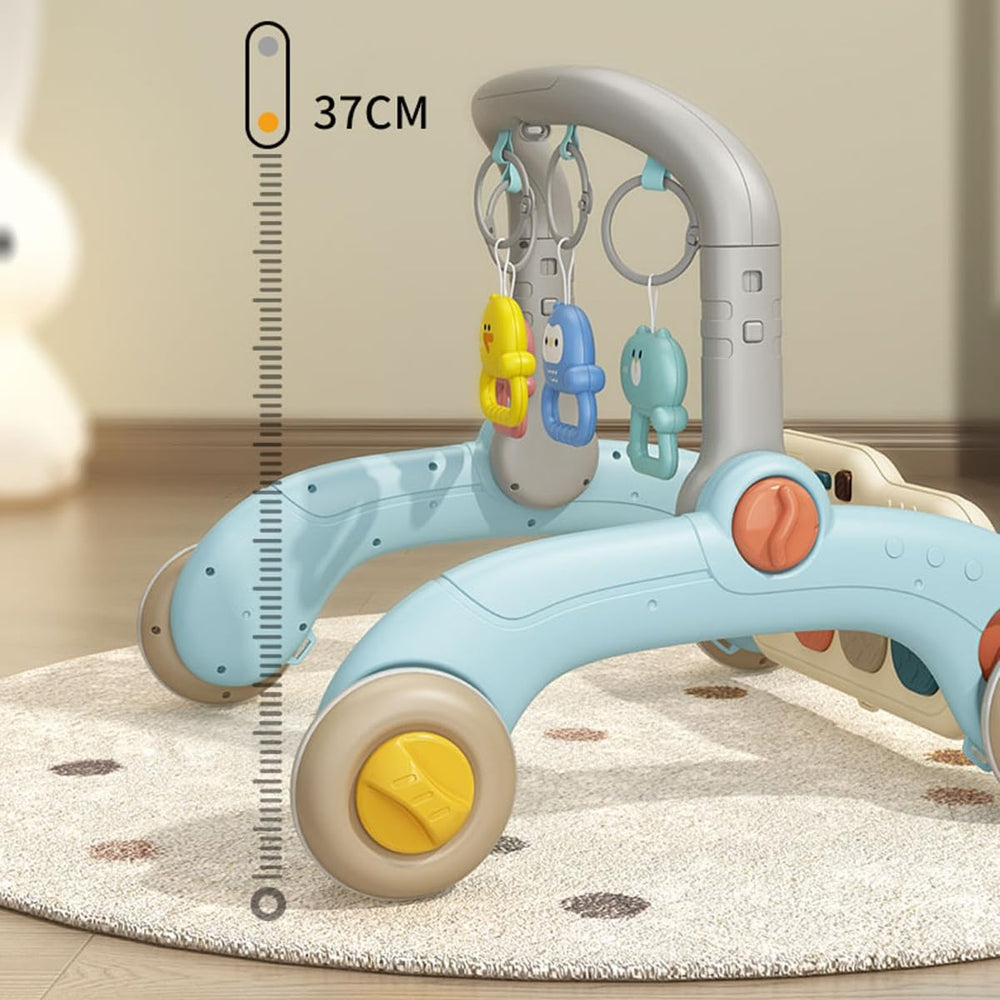 Asou Baby Gym Play Mat supports push and kick play to encourage movement.