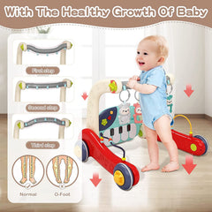 Asou Thick, soft fabric keeps baby comfy during playtime.