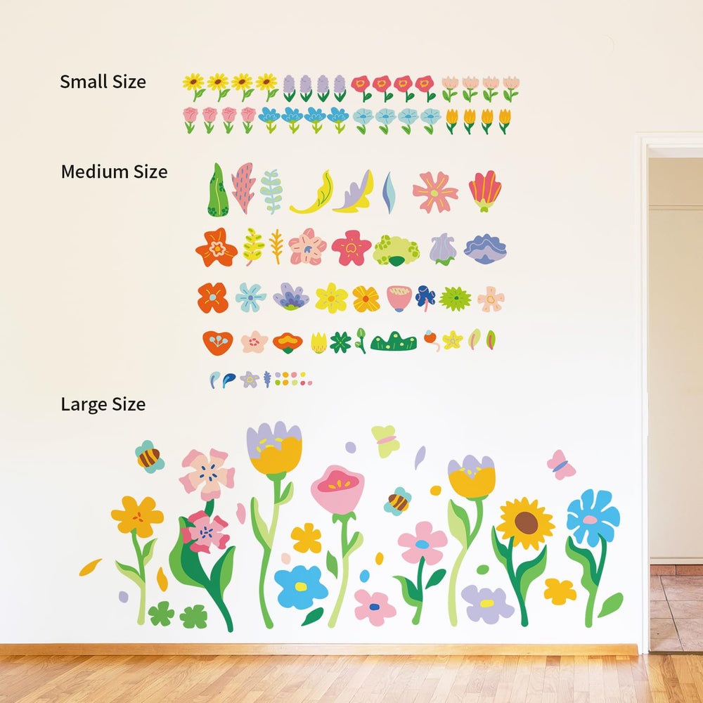 Astrkiz easy peel and stick installation enables quick, mess-free decorating.