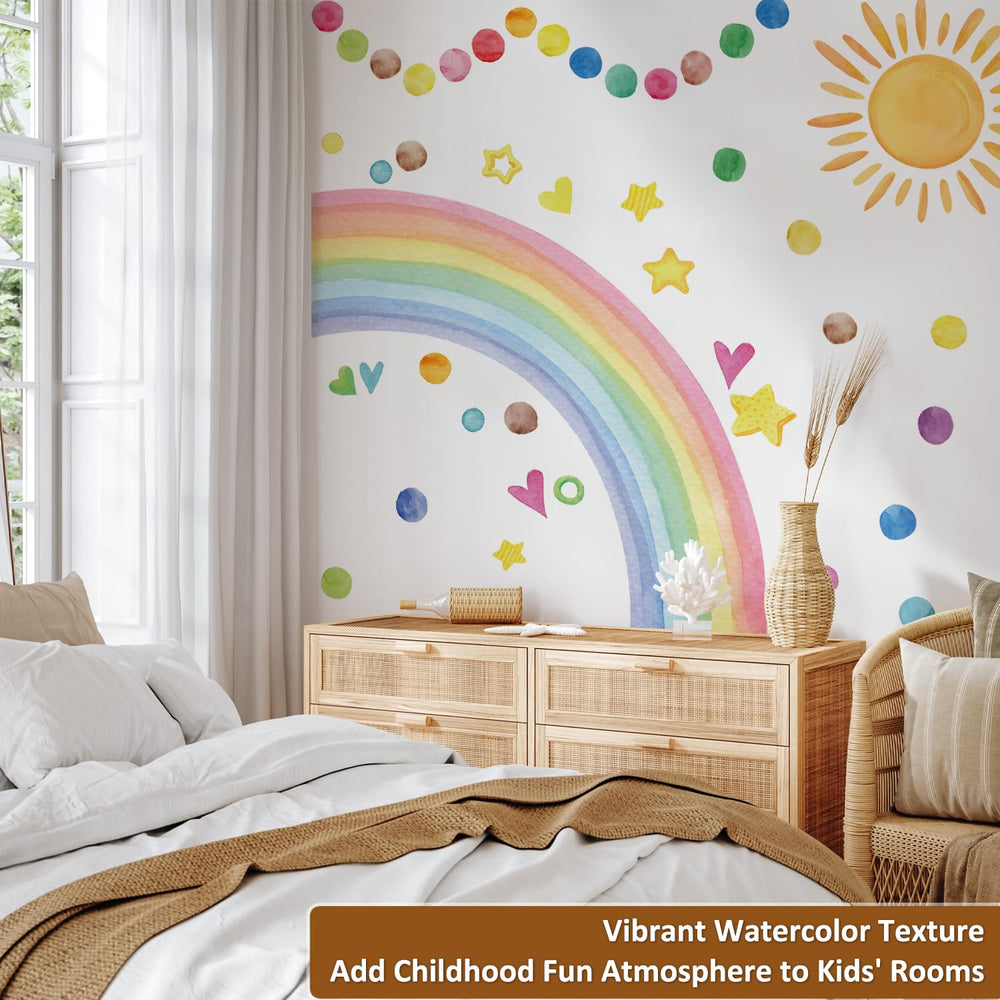 Astrkiz nursery decor mural provides a vibrant backdrop for play