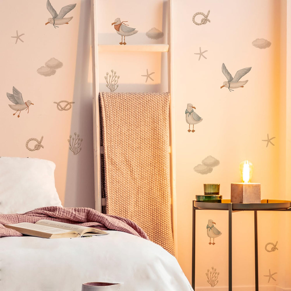 astrkiz whale wall decal makes a bold undersea focal point