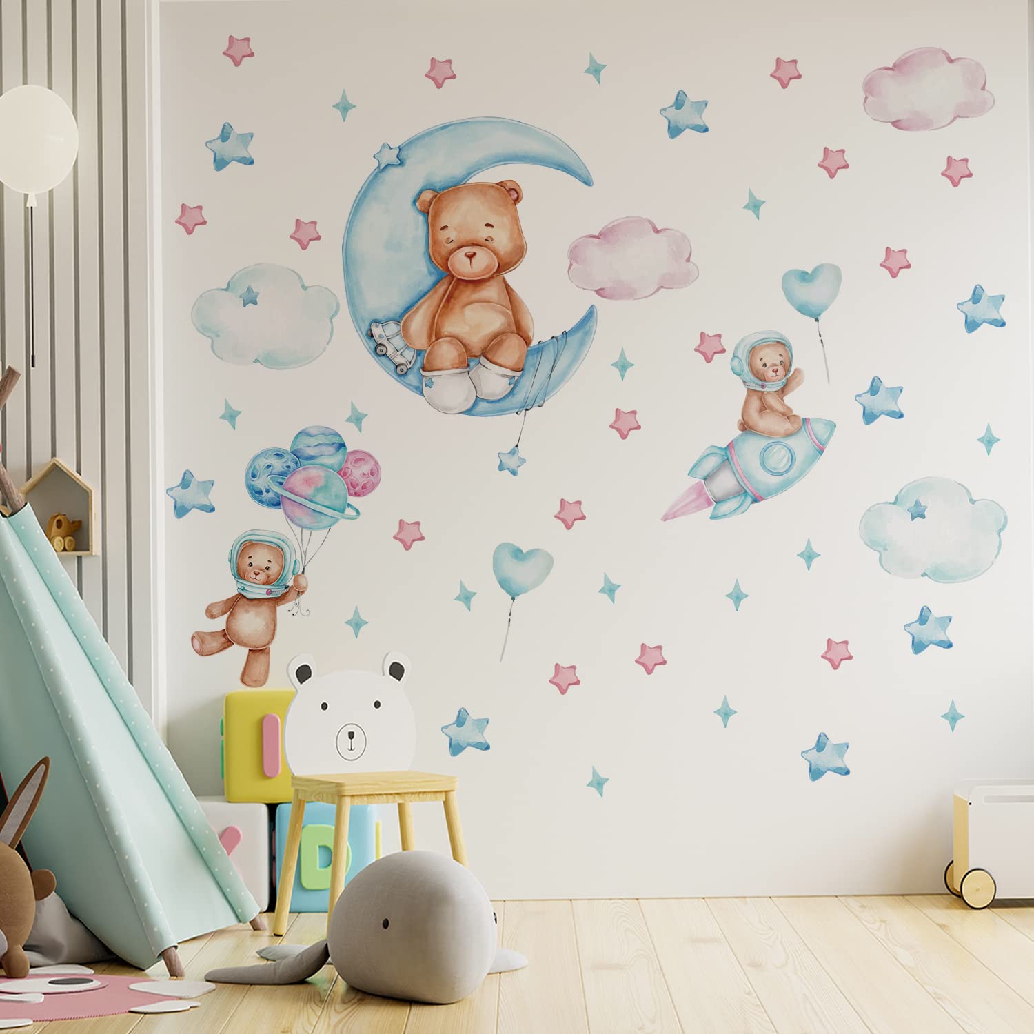 astrkiz watercolor animal wall art for nursery creates friendly inviting wall accents