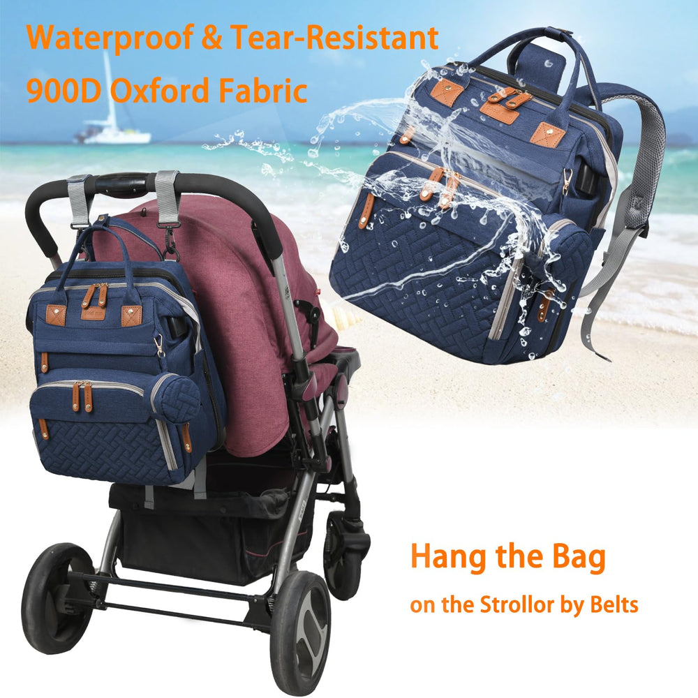 Astro alan detachable changing station for flexible travel use.