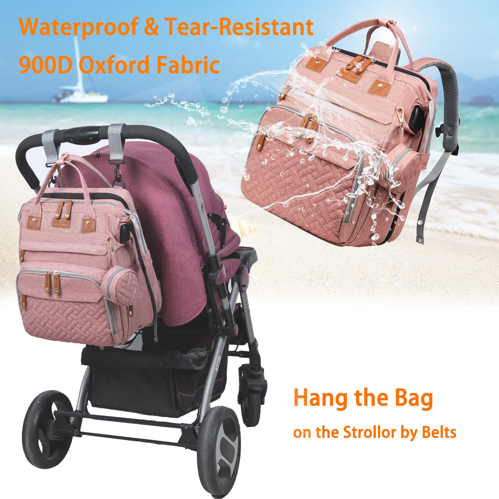 Astro alan waterproof fabric protects contents during travel