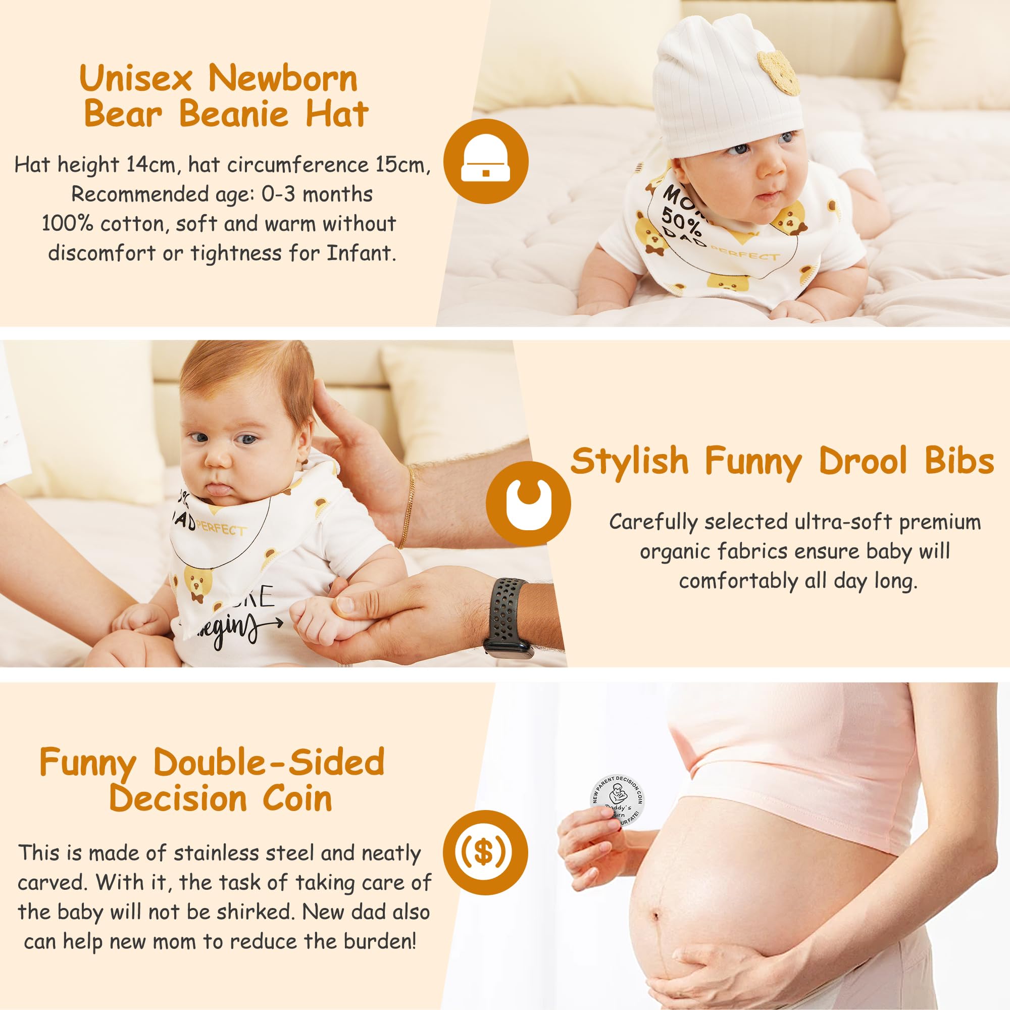 Asukin double-sided decision coin for lighthearted parenting moments