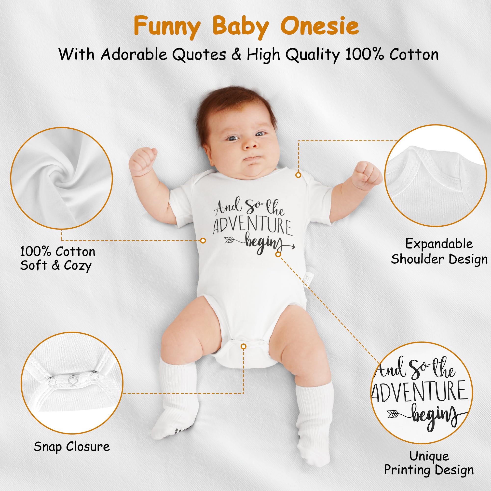 Asukin adorable onesie with quotes for daily wear and photos