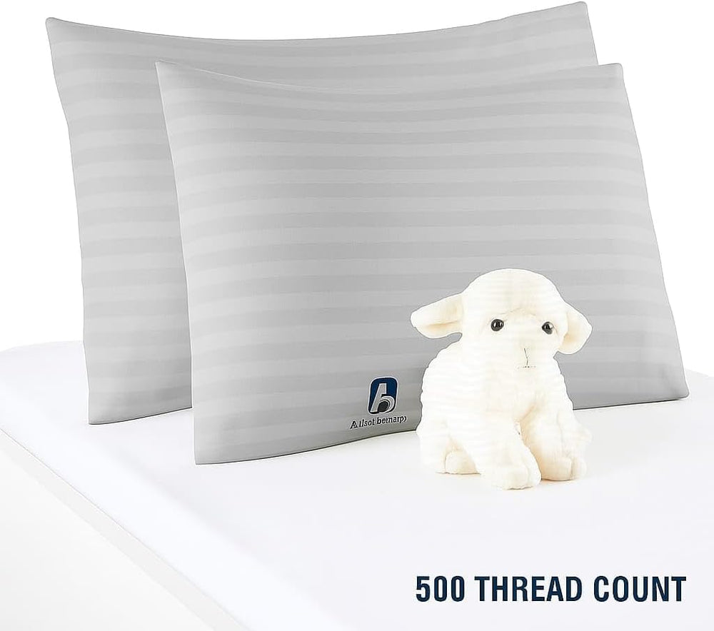 Breathable, hypoallergenic Atiksh Beddings pillow covers suitable for toddlers and sensitive sleepers.