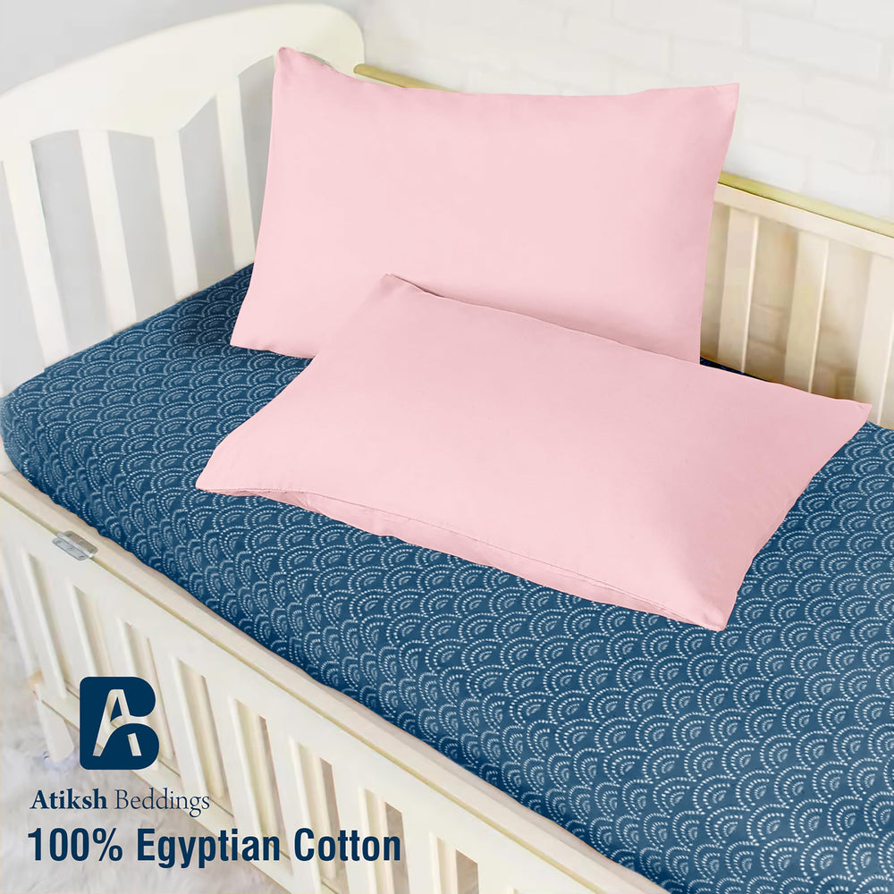 Egyptian cotton 500 thread count pillow case by Atiksh Beddings, breathable and durable.