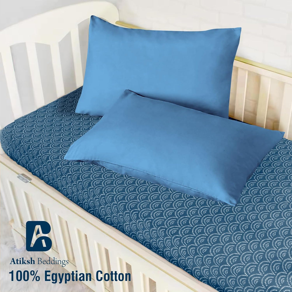 Atiksh Beddings 100% Egyptian cotton close-up shows luxurious fabric quality.