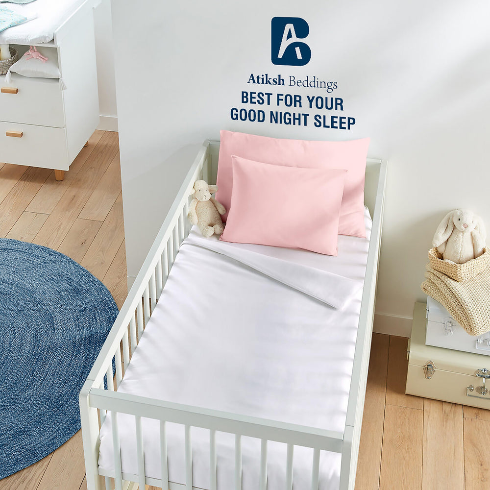 Envelope-closure design keeps pillows clean and secure in Atiksh Beddings cases.
