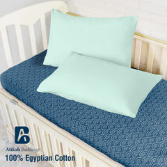 Atiksh Beddings envelope-closure pillow case keeps pillow clean and secure during naps.