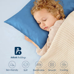 Atiksh Beddings soft and breathable fabric ideal for toddlers and sensitive sleepers.
