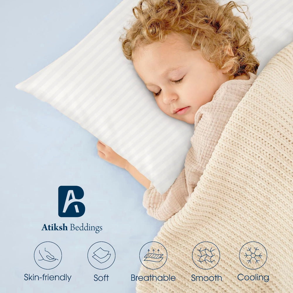 Atiksh Beddings soft sateen finish enhances comfort during naps.