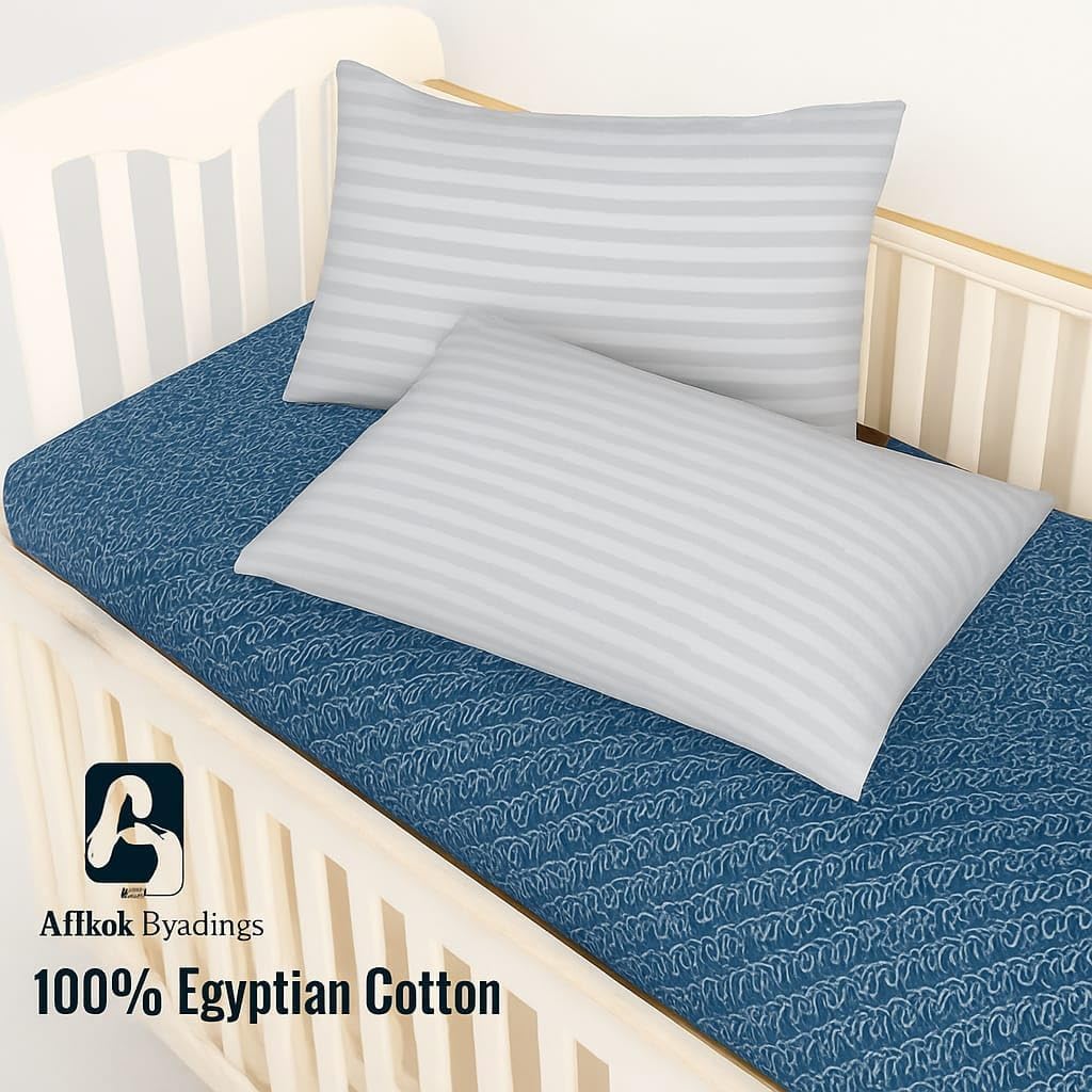 Envelope closure on Atiksh Beddings toddler pillow case keeps pillow clean and secure.
