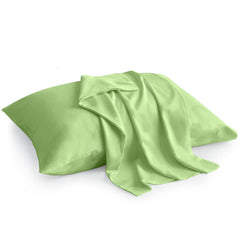 Atiksh Beddings toddler pillowcase 12x16 sage green for gentle travel comfort.