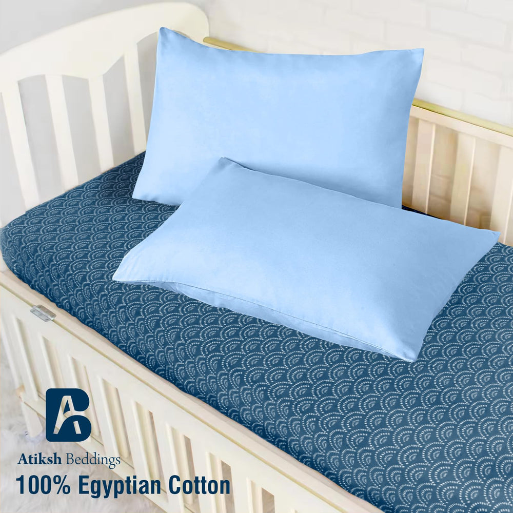 Atiksh Beddings toddler travel pillowcase with zipper closure keeps pillow secure.