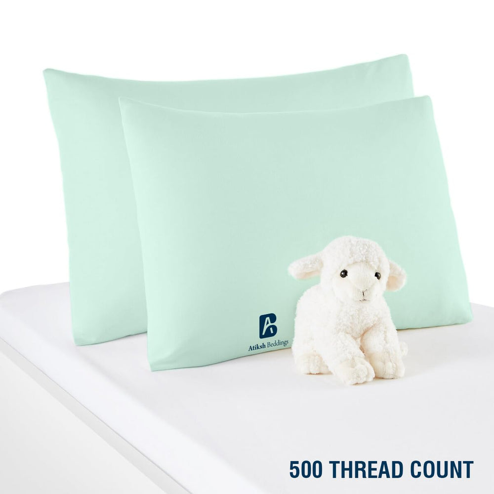 Atiksh Beddings travel pillow cover is lightweight and easy-care for trips.