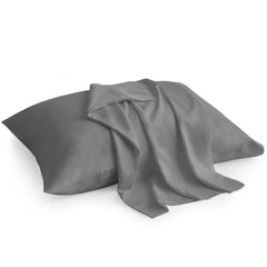 Atiksh Beddings youth pillowcase 2-pack, soft Egyptian cotton for kids' travel pillows.