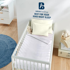 Atiksh Beddings Egyptian cotton pillowcase 500tc, durable and smooth against skin.