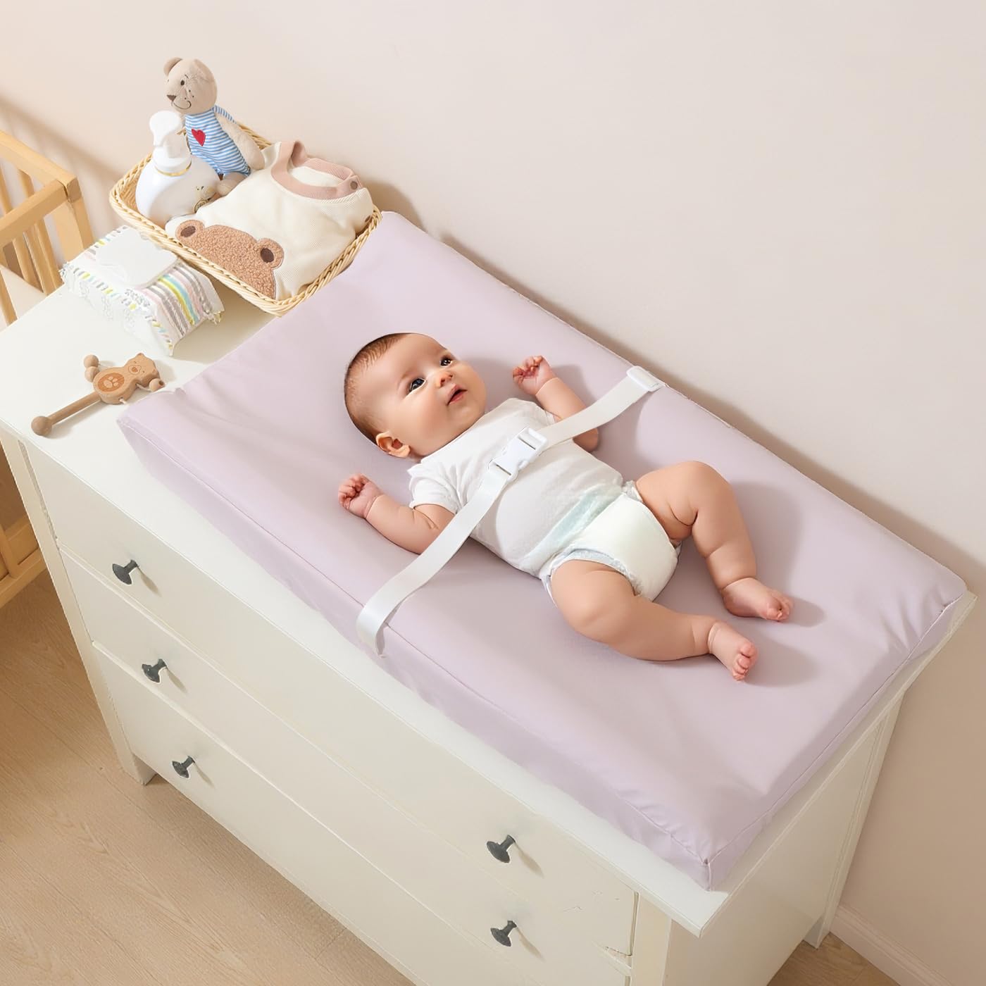 ATONGQI eco-friendly odor-free changing pad surface for calm changes