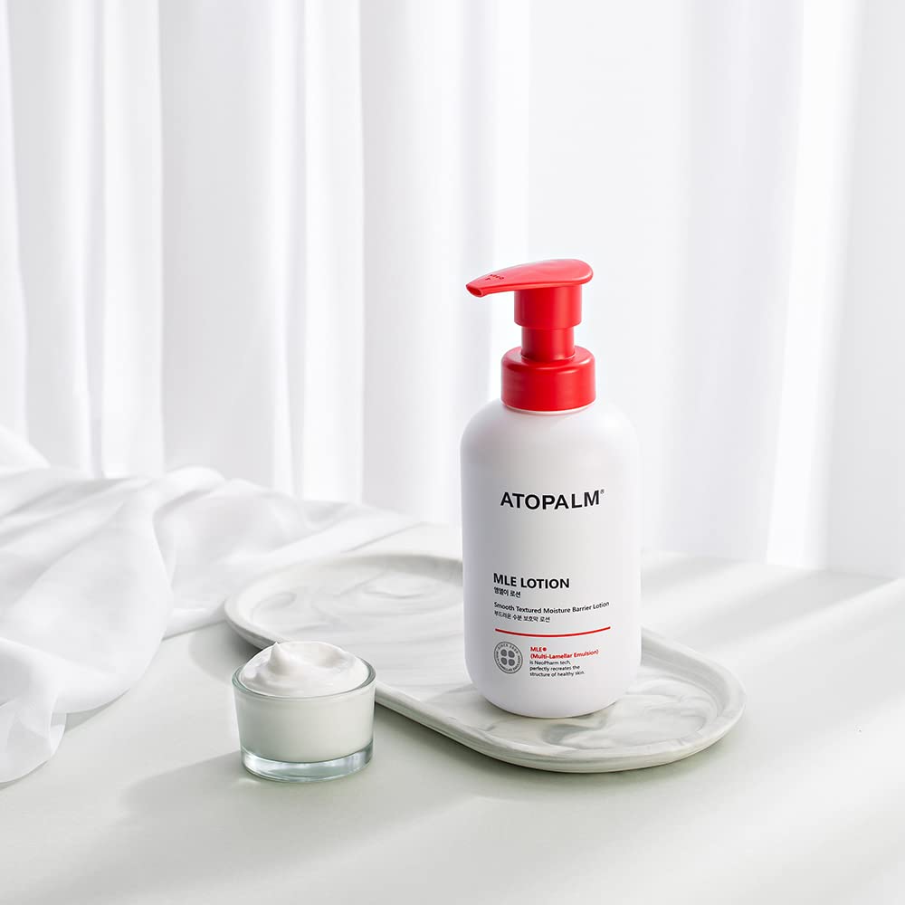 Family-friendly ATOPALM MLE Lotion packaging for daily care