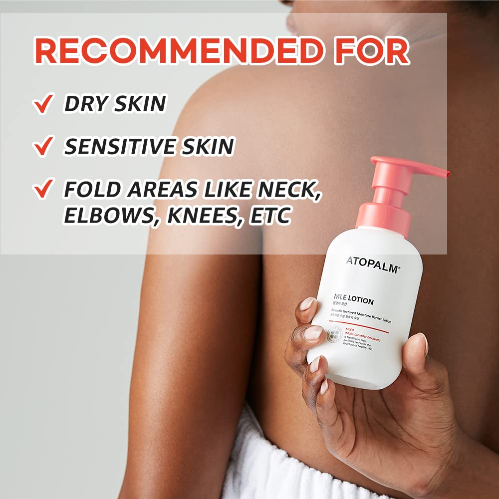 ATOPALM MLE Lotion family-use scene with parent and child.